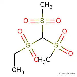Molecular Structure of 90325-14-7 (Ethane, [[bis(methylsulfonyl)methyl]sulfonyl]-)