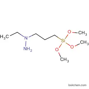 Molecular Structure of 876012-03-2 (Hydrazine, 1-ethyl-1-[3-(trimethoxysilyl)propyl]-)