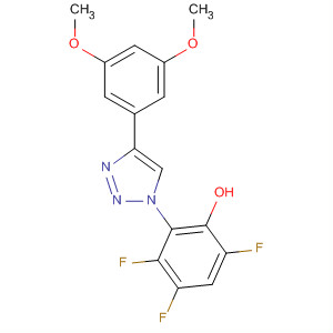 Phenol, 2-[4-(3,5-dimethoxyphenyl)-1H-1,2,3-triazol-1-yl]-3,4,6-trifluoro-
