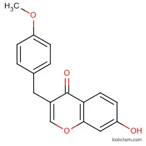 4H-1-Benzopyran-4-one, 7-hydroxy-3-[(4-methoxyphenyl)methyl]-