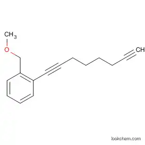 Molecular Structure of 876383-99-2 (Benzene, 1-(methoxymethyl)-2-(1,7-octadiynyl)-)