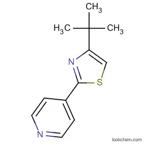 Molecular Structure of 877775-48-9 (Pyridine, 4-[4-(1,1-dimethylethyl)-2-thiazolyl]-)