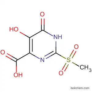 4-Pyrimidinecarboxylic acid,
1,6-dihydro-5-hydroxy-2-(methylsulfonyl)-6-oxo-