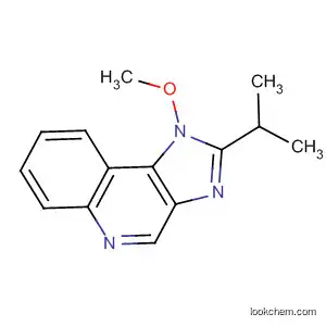 Molecular Structure of 878757-71-2 (1H-Imidazo[4,5-c]quinoline, 1-methoxy-2-(1-methylethyl)-)