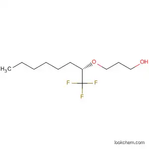 Molecular Structure of 878778-21-3 (1-Propanol, 3-[[(1S)-1-(trifluoromethyl)heptyl]oxy]-)