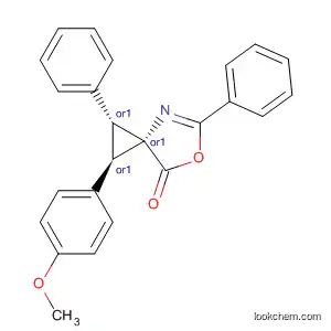 Molecular Structure of 878791-78-7 (6-Oxa-4-azaspiro[2.4]hept-4-en-7-one,
1-(4-methoxyphenyl)-2,5-diphenyl-, (1R,2R,3S)-rel-)