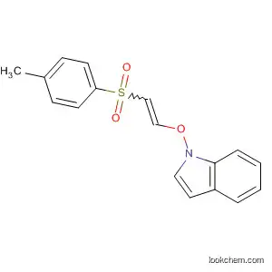 Molecular Structure of 878996-12-4 (1H-Indole, 1-[[2-[(4-methylphenyl)sulfonyl]ethenyl]oxy]-)