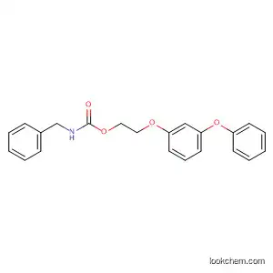 Molecular Structure of 878997-54-7 (Carbamic acid, (phenylmethyl)-, 2-(3-phenoxyphenoxy)ethyl ester)