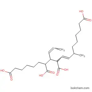 Molecular Structure of 879078-64-5 (9-Hexadecene-1,6,8,16-tetracarboxylic acid, 11-methyl-7-(1-propenyl)-)