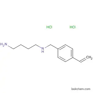 Molecular Structure of 879096-51-2 (1,4-Butanediamine, N-[(4-ethenylphenyl)methyl]-, dihydrochloride)
