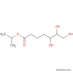 Molecular Structure of 879203-35-7 (Heptanoic acid, 5,6,7-trihydroxy-, 1-methylethyl ester, (5S,6R)-)