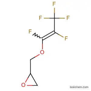 Molecular Structure of 879218-76-5 (Oxirane, [[(1,2,3,3,3-pentafluoro-1-propenyl)oxy]methyl]-)