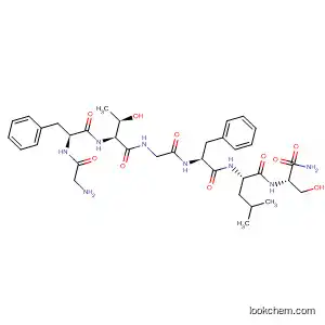 Molecular Structure of 879291-48-2 (L-Serinamide,
glycyl-L-phenylalanyl-D-threonylglycyl-L-phenylalanyl-L-leucyl-)