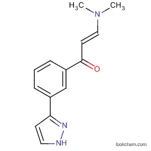 2-Propen-1-one, 3-(dimethylamino)-1-[3-(1H-pyrazol-3-yl)phenyl]-, (2E)-