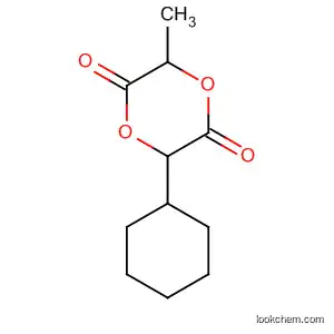 Molecular Structure of 879398-01-3 (1,4-Dioxane-2,5-dione, 3-cyclohexyl-6-methyl-)
