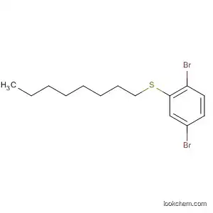 Molecular Structure of 879405-39-7 (Benzene, 1,4-dibromo-2-(octylthio)-)