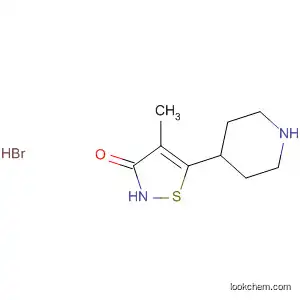 Molecular Structure of 879491-16-4 (3(2H)-Isothiazolone, 4-methyl-5-(4-piperidinyl)-, monohydrobromide)