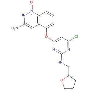 2(1H)-Quinoxalinone,  3-amino-5-[[6-chloro-2-[[(tetrahydro-2-furanyl)methyl]amino]-4-pyrimidin  yl]oxy]-