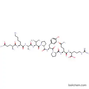 Molecular Structure of 879867-91-1 (L-Arginine,
L-glutaminyl-L-lysyl-L-alanyl-L-valyl-L-prolyl-L-tyrosyl-L-prolyl-L-glutaminyl-)
