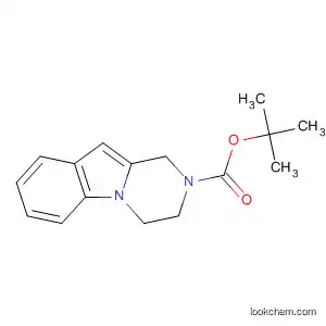 Molecular Structure of 131849-17-7 (Pyrazino[1,2-a]indole-2(1H)-carboxylic acid, 3,4-dihydro-,
1,1-dimethylethyl ester)