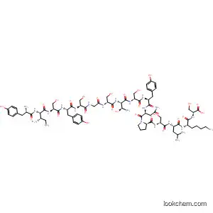 Molecular Structure of 160468-37-1 (L-Serine,
L-tyrosyl-L-isoleucyl-L-seryl-L-tyrosyl-L-serylglycyl-L-seryl-L-threonyl-L-seryl
-L-tyrosyl-L-asparaginyl-L-prolyl-L-seryl-L-leucyl-L-lysyl-)