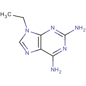Molecular Structure of 16417-68-8 (9H-Purine-2,6-diamine, 9-ethyl-)