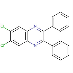 Molecular Structure of 164471-02-7 (Quinoxaline, 6,7-dichloro-2,3-diphenyl-)