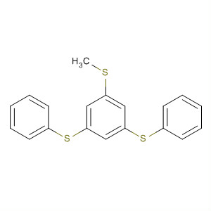 Molecular Structure of 172333-46-9 (Benzene, 1-(methylthio)-3,5-bis(phenylthio)-)