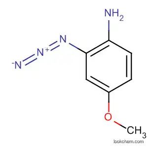 Molecular Structure of 17537-16-5 (Benzenamine, 2-azido-4-methoxy-)
