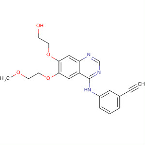 Ethanol, 2-[[4-[(3-ethynylphenyl)amino]-6-(2-methoxyethoxy)-7-quinazolinyl]oxy]-