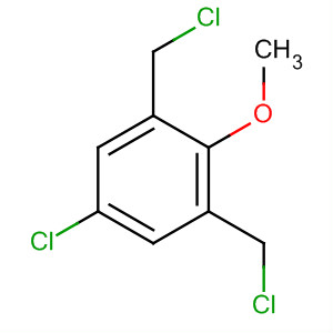 Molecular Structure of 194794-98-4 (Benzene, 5-chloro-1,3-bis(chloromethyl)-2-methoxy-)