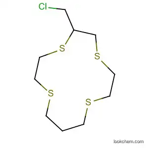 Molecular Structure of 198056-90-5 (1,4,7,10-Tetrathiacyclotridecane, 5-(chloromethyl)-)