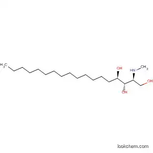 Molecular Structure of 2700-66-5 (1,3,4-Octadecanetriol, 2-(methylamino)-, (2S,3S,4R)-)