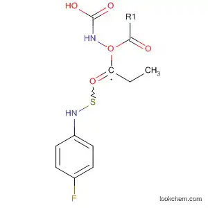 Molecular Structure of 281212-61-1 (Carbamic acid, [[(4-fluorophenyl)amino]thioxomethyl]-, ethyl ester)