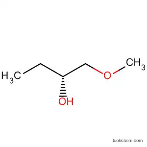 Molecular Structure of 39010-62-3 (2-Butanol, 1-methoxy-, (2R)-)