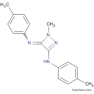 Molecular Structure of 475662-46-5 (1,2-Diazet-3-amine,
1,4-dihydro-1-methyl-N-(4-methylphenyl)-4-[(4-methylphenyl)imino]-)