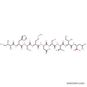 Molecular Structure of 479626-07-8 (L-Leucine,
L-isoleucyl-L-histidyl-L-seryl-L-methionyl-L-asparaginyl-L-seryl-L-threonyl-L
-isoleucyl-)