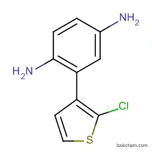 Molecular Structure of 503046-73-9 (1,4-Benzenediamine, 2-(2-chloro-3-thienyl)-)