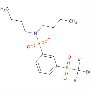 Benzenesulfonamide, N,N-dibutyl-3-[(tribromomethyl)sulfonyl]-