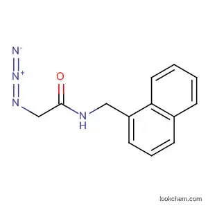 Molecular Structure of 595606-99-8 (Acetamide, 2-azido-N-(1-naphthalenylmethyl)-)