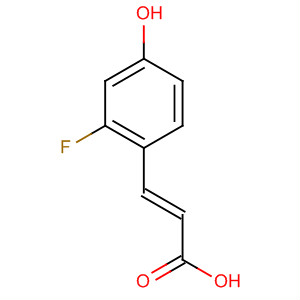 (E)-3-(2-fluoro-4-hydroxyphenyl)acrylic acid