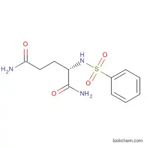 Molecular Structure of 77868-08-7 (Pentanediamide, 2-[(phenylsulfonyl)amino]-, (2S)-)