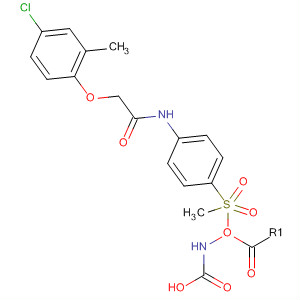 methyl [(4-{[(4-chloro-2-methylphenoxy)acetyl]amino}phenyl)sulfonyl]carbamate