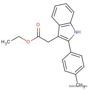 Molecular Structure of 785815-26-1 (1H-Indole-3-acetic acid, 2-(4-methylphenyl)-, ethyl ester)