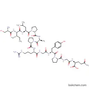 Molecular Structure of 785823-07-6 (L-Glutamine,
L-seryl-L-isoleucyl-L-leucyl-L-prolyl-L-alanyl-L-prolyl-L-arginylglycyl-L-tyrosyl
-L-prolylglycyl-)