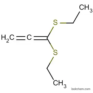Molecular Structure of 79159-22-1 (1,2-Propadiene, 1,1-bis(ethylthio)-)