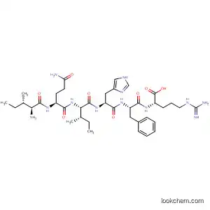 Molecular Structure of 855399-13-2 (L-Arginine, L-isoleucyl-L-glutaminyl-L-isoleucyl-L-histidyl-L-phenylalanyl-)
