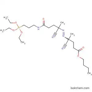 Molecular Structure of 880047-41-6 (3-Oxa-8,13,14-triaza-4-silaoctadec-13-en-18-oic acid,
12,15-dicyano-4,4-diethoxy-12,15-dimethyl-9-oxo-, butyl ester)