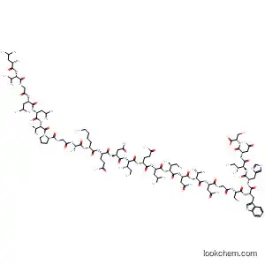 Molecular Structure of 880130-40-5 (L-Serine,
L-leucyl-L-valylglycyl-L-leucyl-L-leucyl-L-threonyl-L-prolylglycyl-L-alanyl-L-lys
yl-L-glutaminyl-L-asparaginyl-L-isoleucyl-L-glutaminyl-L-leucyl-L-isoleucyl-L
-asparaginyl-L-threonyl-L-asparaginylglycyl-L-seryl-L-tryptophyl-L-histidyl-L
-isoleucyl-L-asparaginyl-)