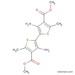 Molecular Structure of 880649-37-6 ([2,2'-Bithiophene]-4,4'-dicarboxylic acid, 3,3'-diamino-5,5'-dimethyl-,
dimethyl ester)
